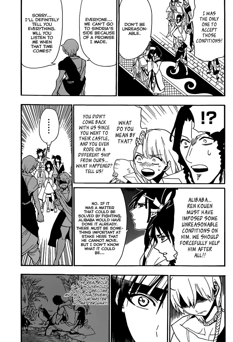 Magi - Labyrinth of Magic Chapter 213 page 9 - Chapter 213: The Summit