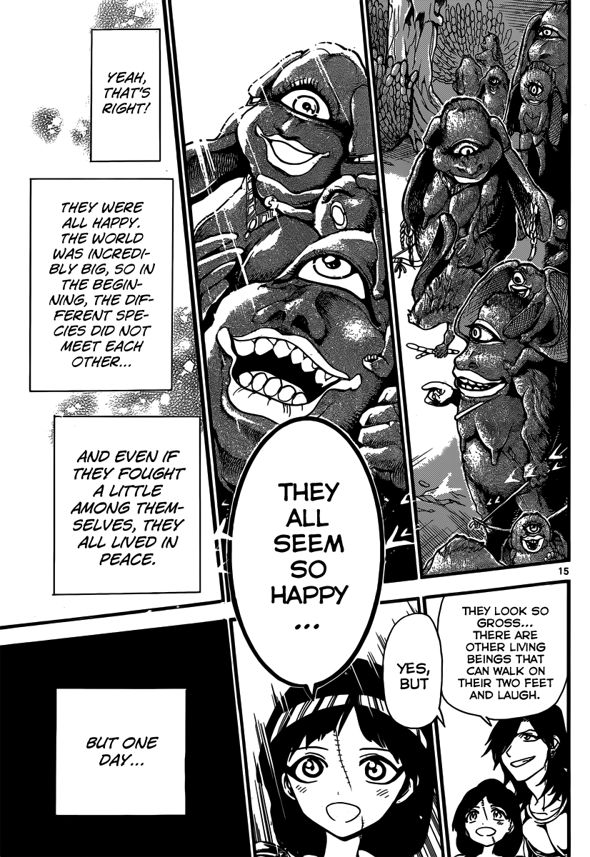 Magi - Labyrinth of Magic Chapter 214 page 16 - Chapter 214: The Homeland Where He Was Born