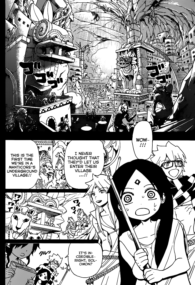 Magi - Labyrinth of Magic Chapter 217 page 12 - Chapter 217: The Other Species