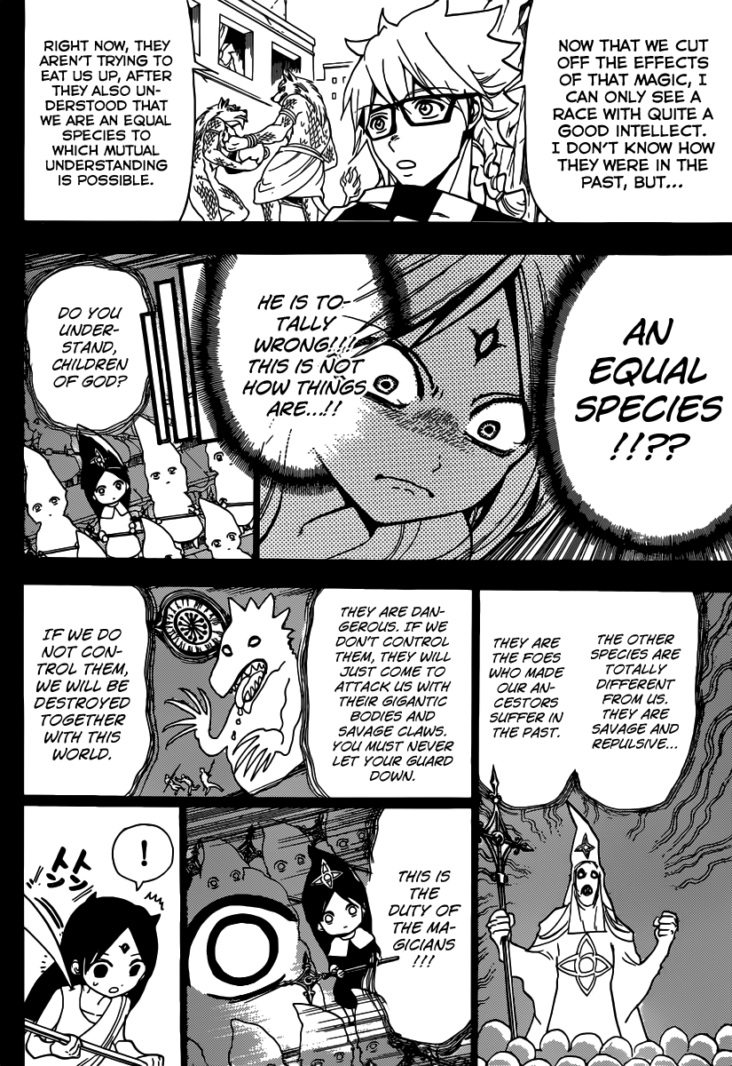 Magi - Labyrinth of Magic Chapter 217 page 16 - Chapter 217: The Other Species