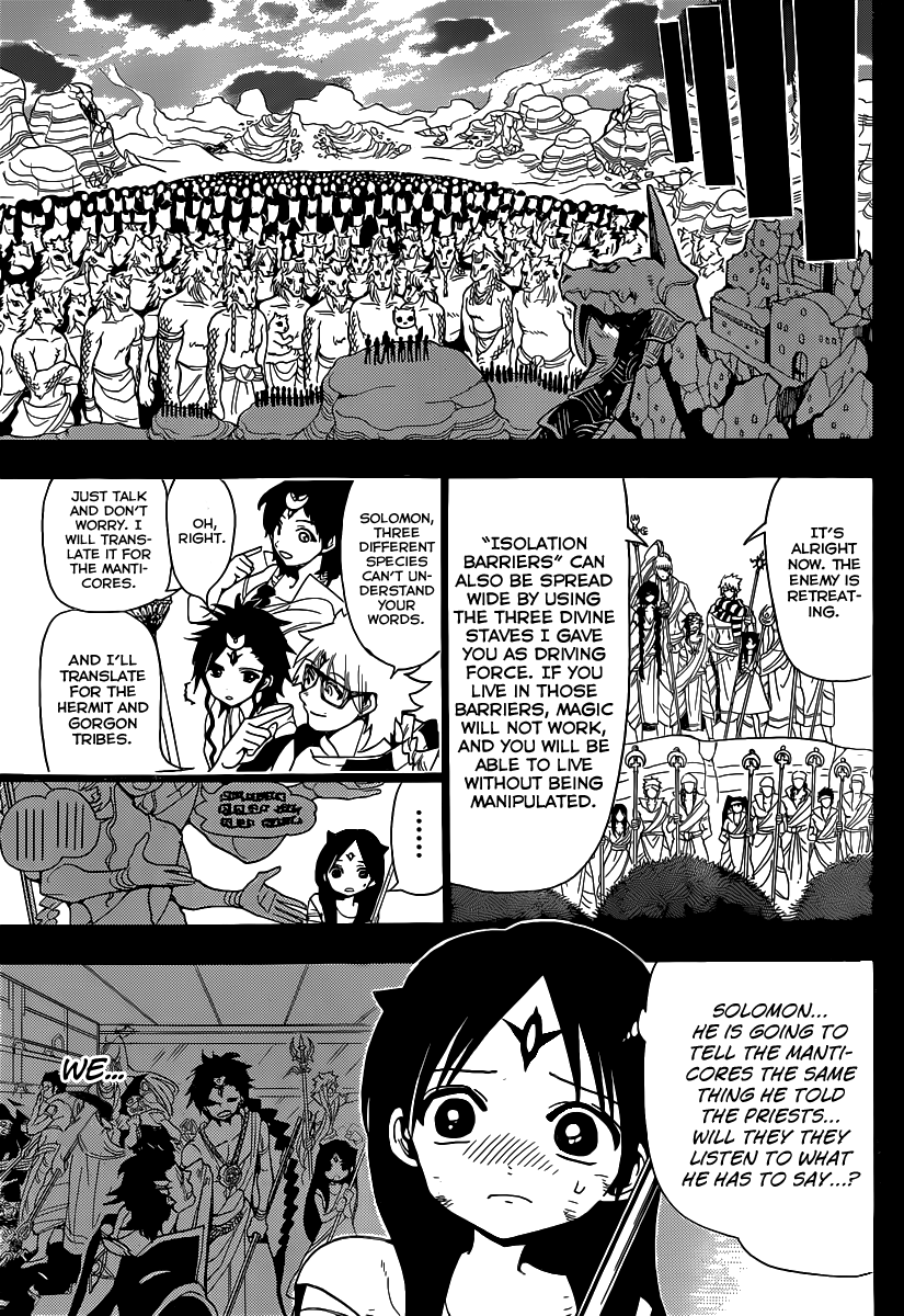 Magi - Labyrinth of Magic Chapter 220 page 11 - Chapter 220: Something in Common