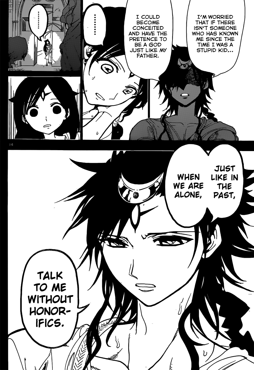 Magi - Labyrinth of Magic Chapter 221 page 16 - Chapter 221: Lovesickness