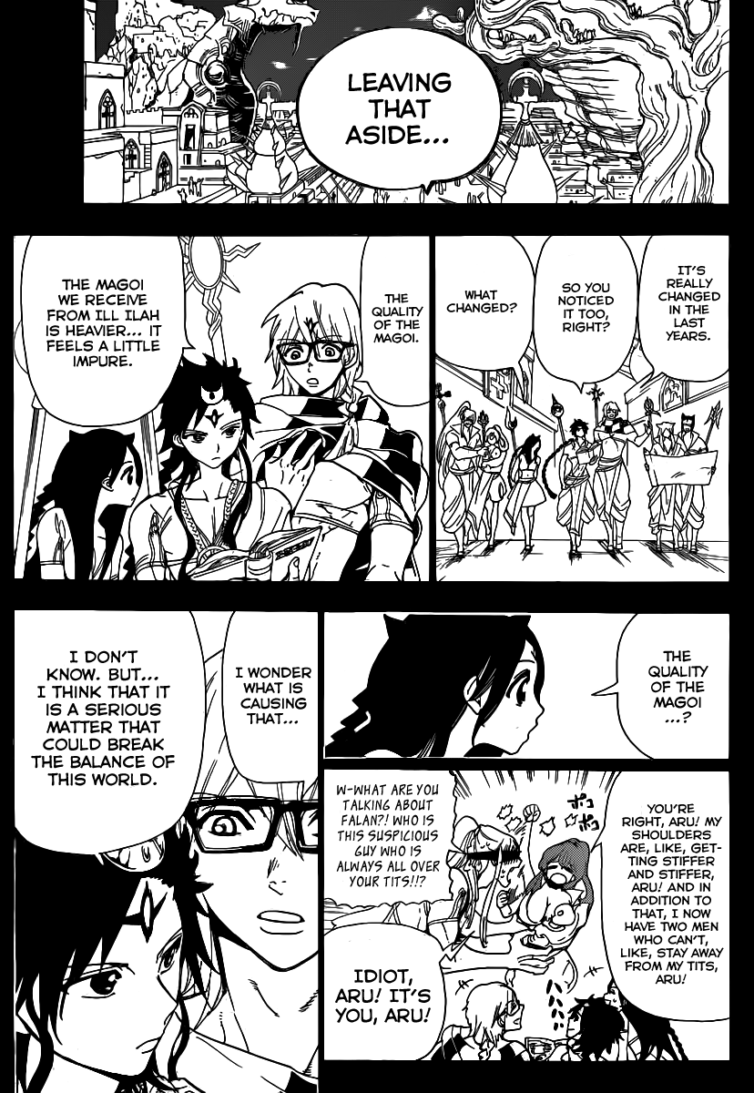 Magi - Labyrinth of Magic Chapter 221 page 19 - Chapter 221: Lovesickness