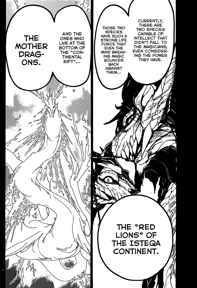 Magi - Labyrinth of Magic Chapter 222 page 8 - Chapter 222: Mother Dragon