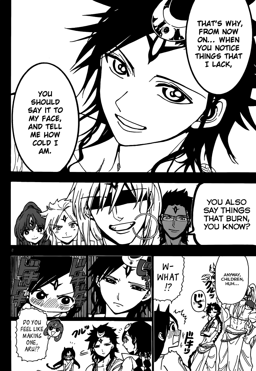 Magi - Labyrinth of Magic Chapter 223 page 10 - Chapter 223: Close