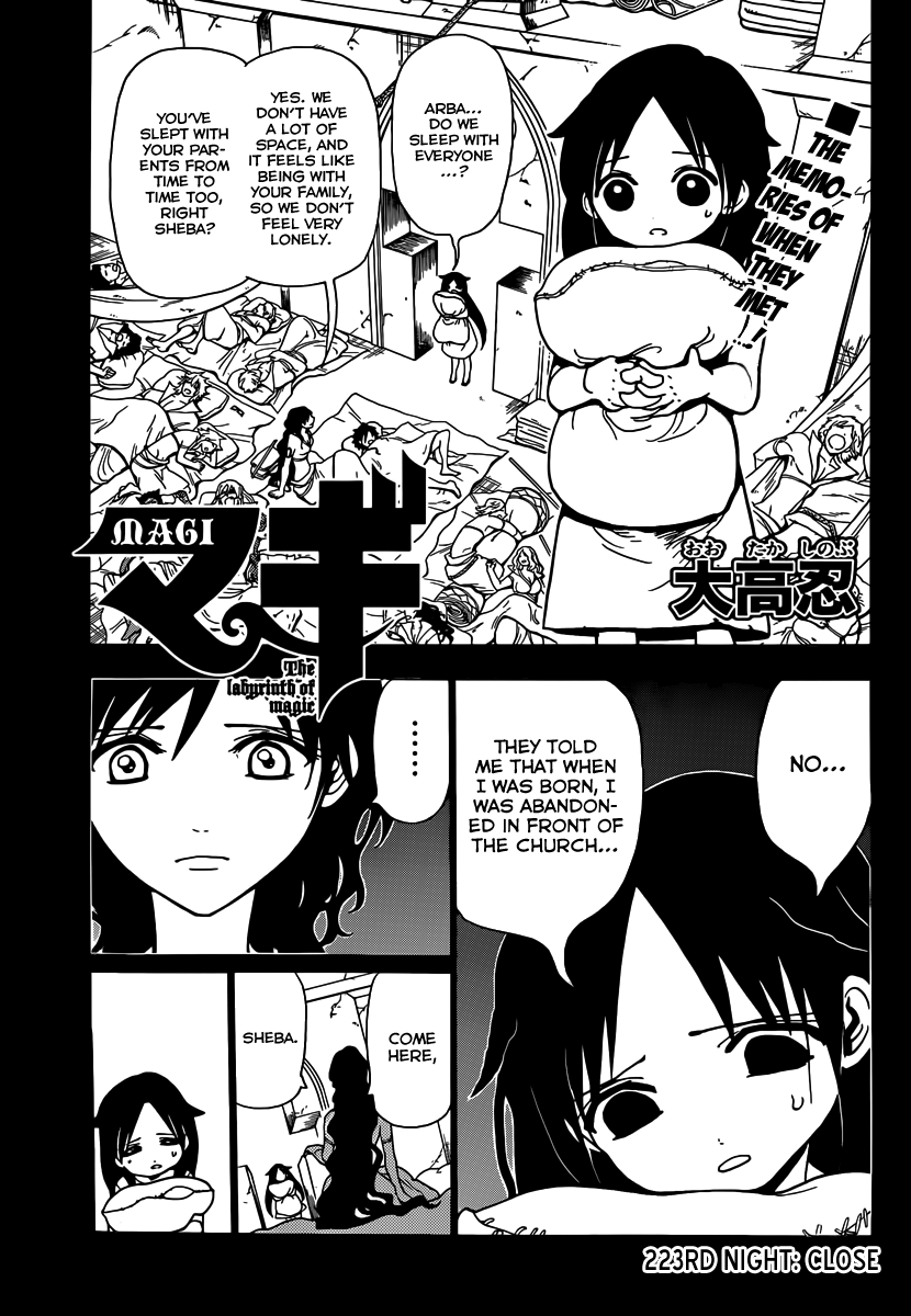 Magi - Labyrinth of Magic Chapter 223 page 3 - Chapter 223: Close