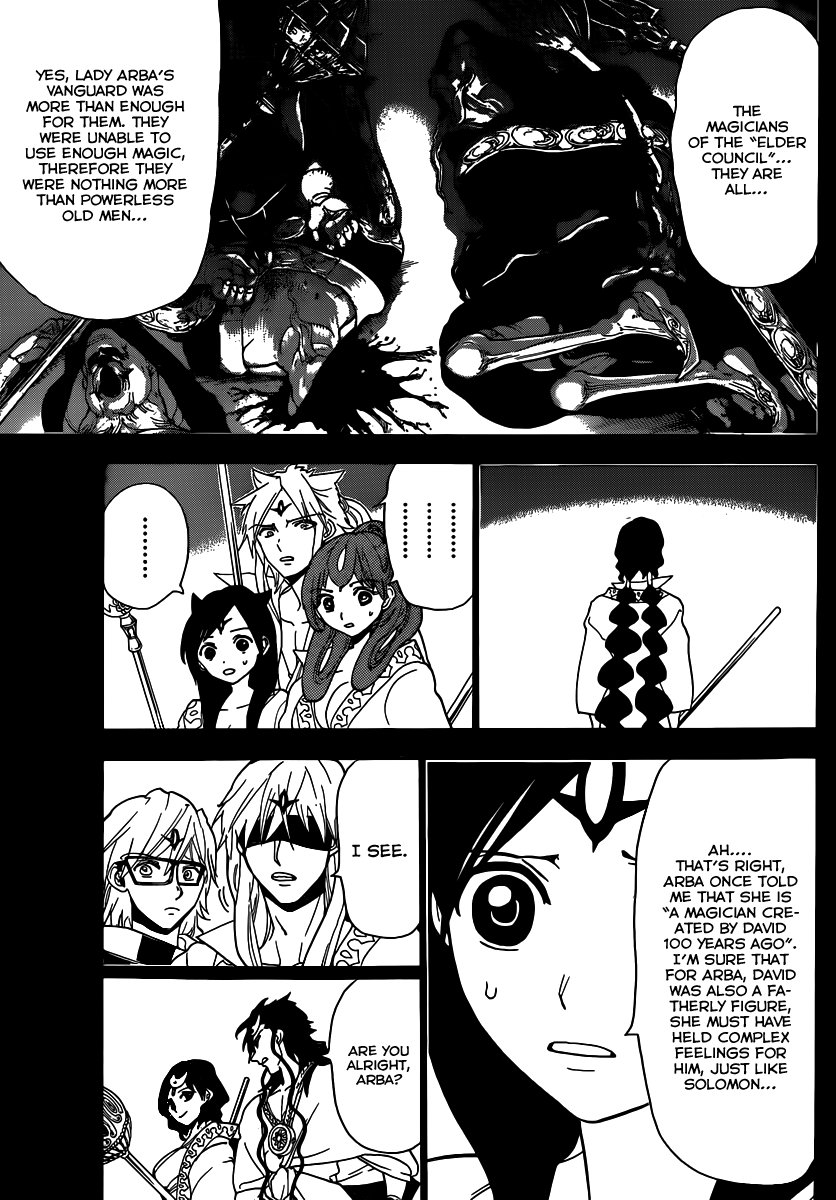 Magi - Labyrinth of Magic Chapter 228 page 13 - Chapter 228: David's Plan