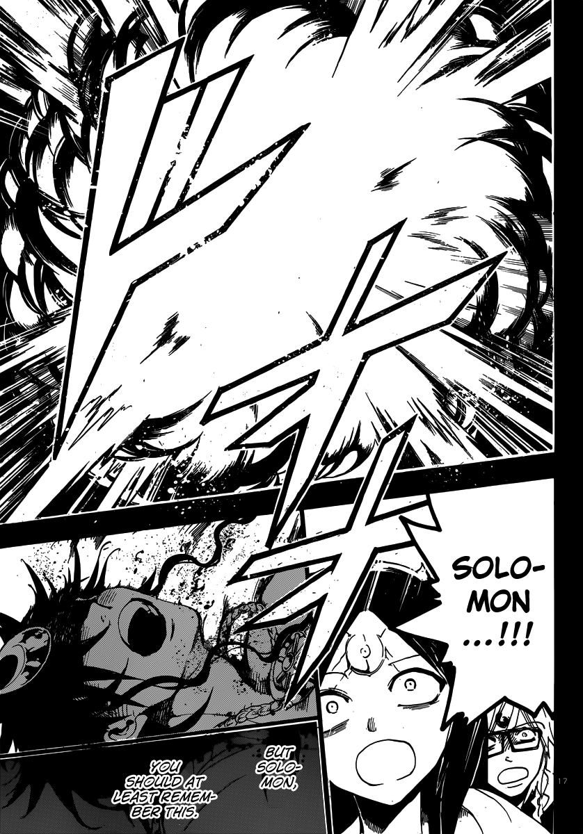 Magi - Labyrinth of Magic Chapter 230 page 18 - Chapter 230: David and Solomon