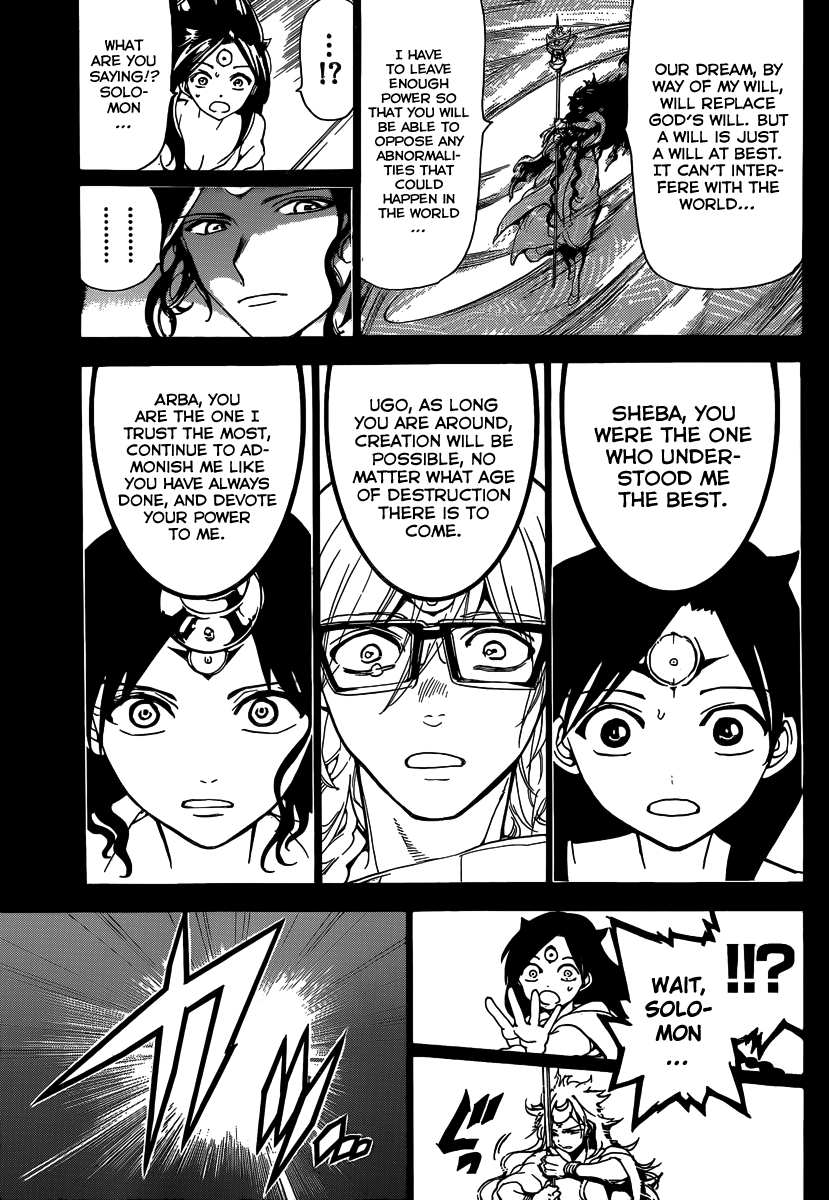 Magi - Labyrinth of Magic Chapter 232 page 15 - Chapter 232: Solomon's World