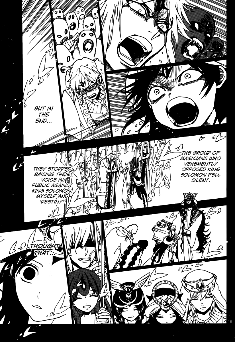 Magi - Labyrinth of Magic Chapter 233 page 17 - Chapter 233: The Rebellion Against The Light