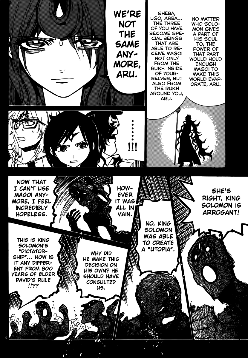 Magi - Labyrinth of Magic Chapter 233 page 8 - Chapter 233: The Rebellion Against The Light