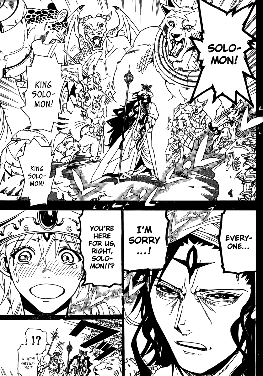 Magi - Labyrinth of Magic Chapter 235 page 5 - Chapter 235: The Return of Solomon