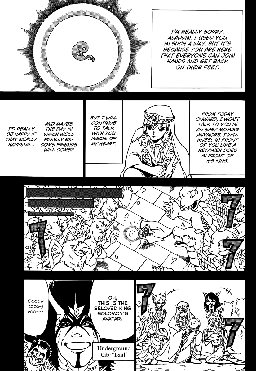 Magi - Labyrinth of Magic Chapter 236 page 17 - Chapter 236: Solomon's Avatar