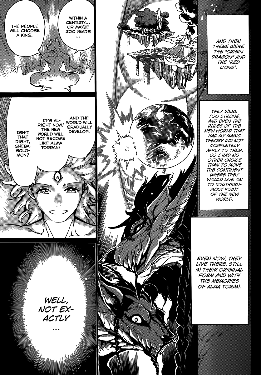 Magi - Labyrinth of Magic Chapter 237 page 13 - Chapter 237: How The New World Came To Be