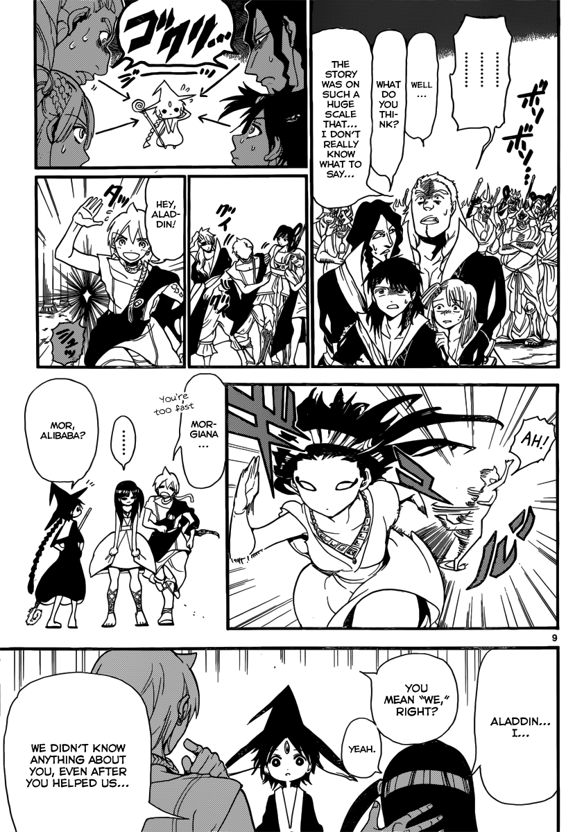Magi - Labyrinth of Magic Chapter 238 page 10 - Chapter 238: Aladdin's Suggestion