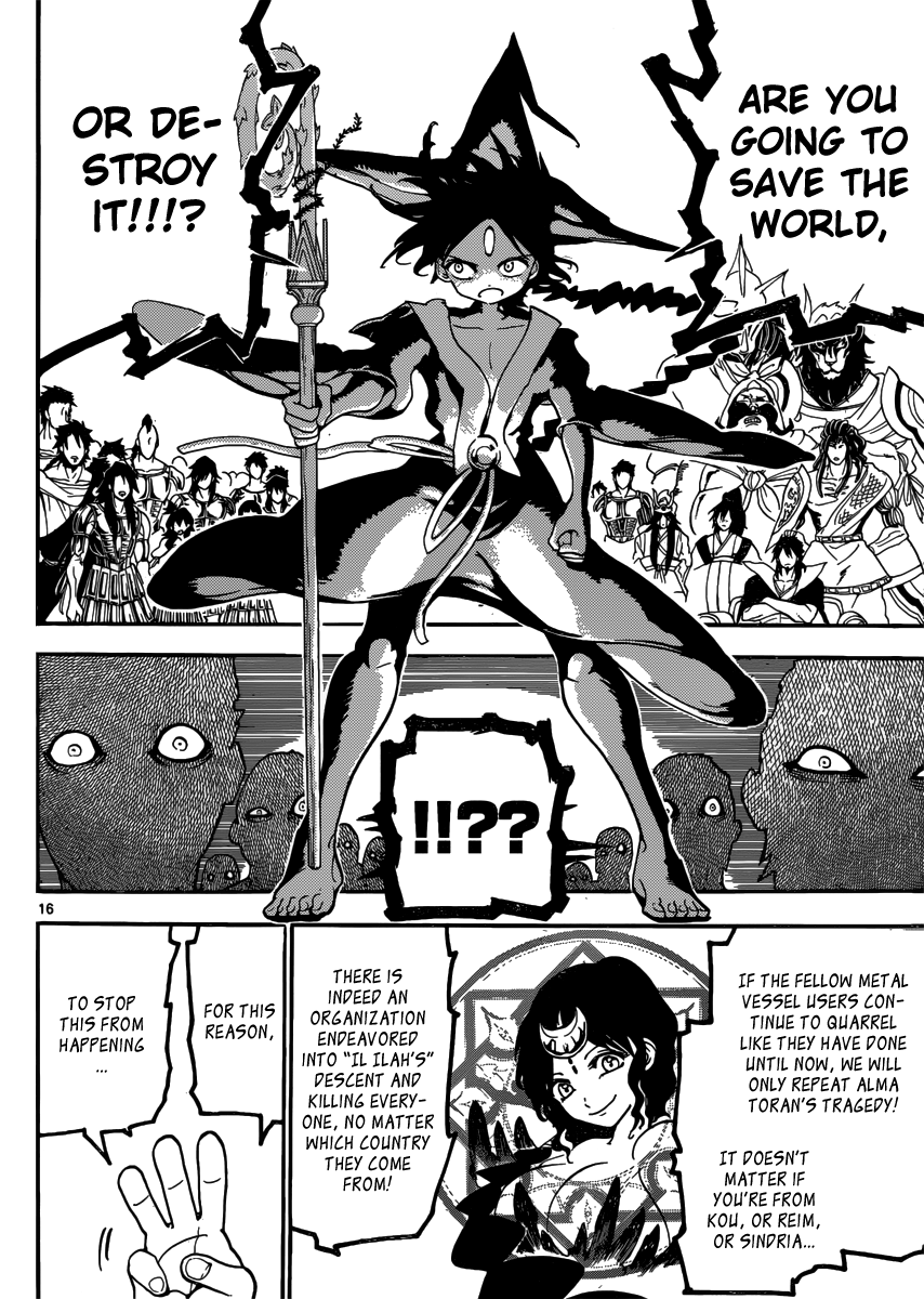 Magi - Labyrinth of Magic Chapter 238 page 17 - Chapter 238: Aladdin's Suggestion