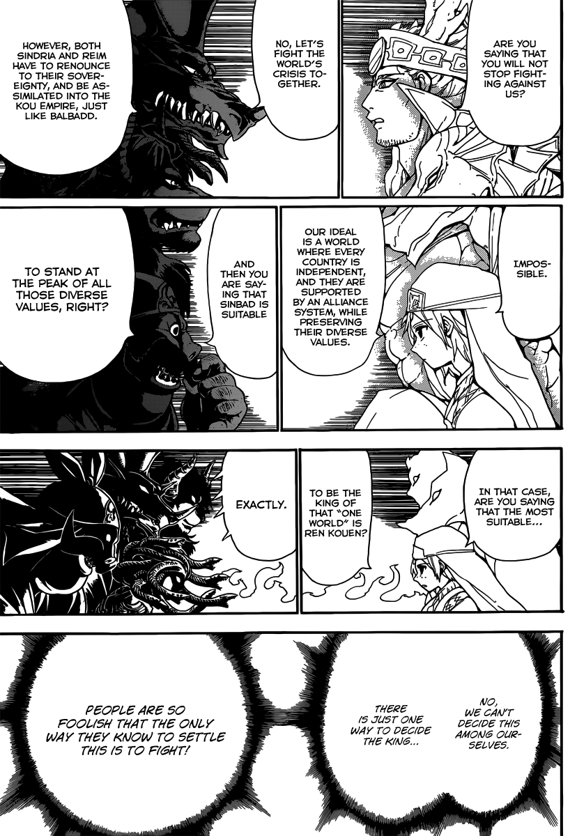 Magi - Labyrinth of Magic Chapter 239 page 13 - Chapter 239: Expectations of the Three Countries