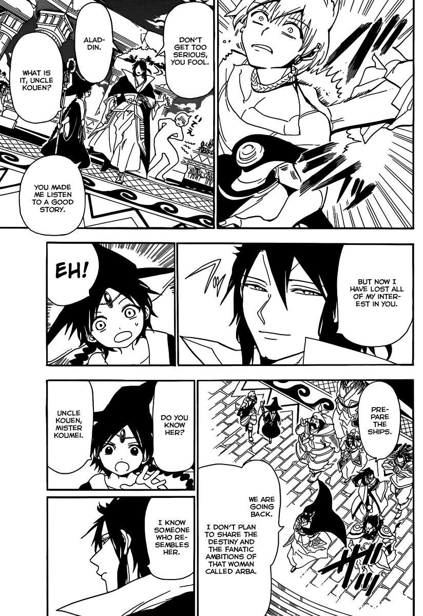 Magi - Labyrinth of Magic Chapter 239 page 17 - Chapter 239: Expectations of the Three Countries