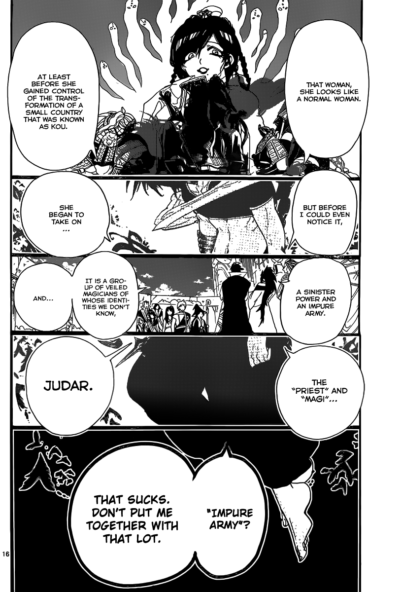 Magi - Labyrinth of Magic Chapter 239 page 18 - Chapter 239: Expectations of the Three Countries