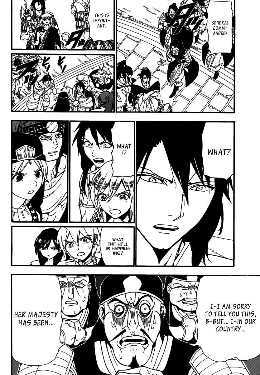 Magi - Labyrinth of Magic Chapter 240 page 10 - Chapter 240: The Black Magi's Answer