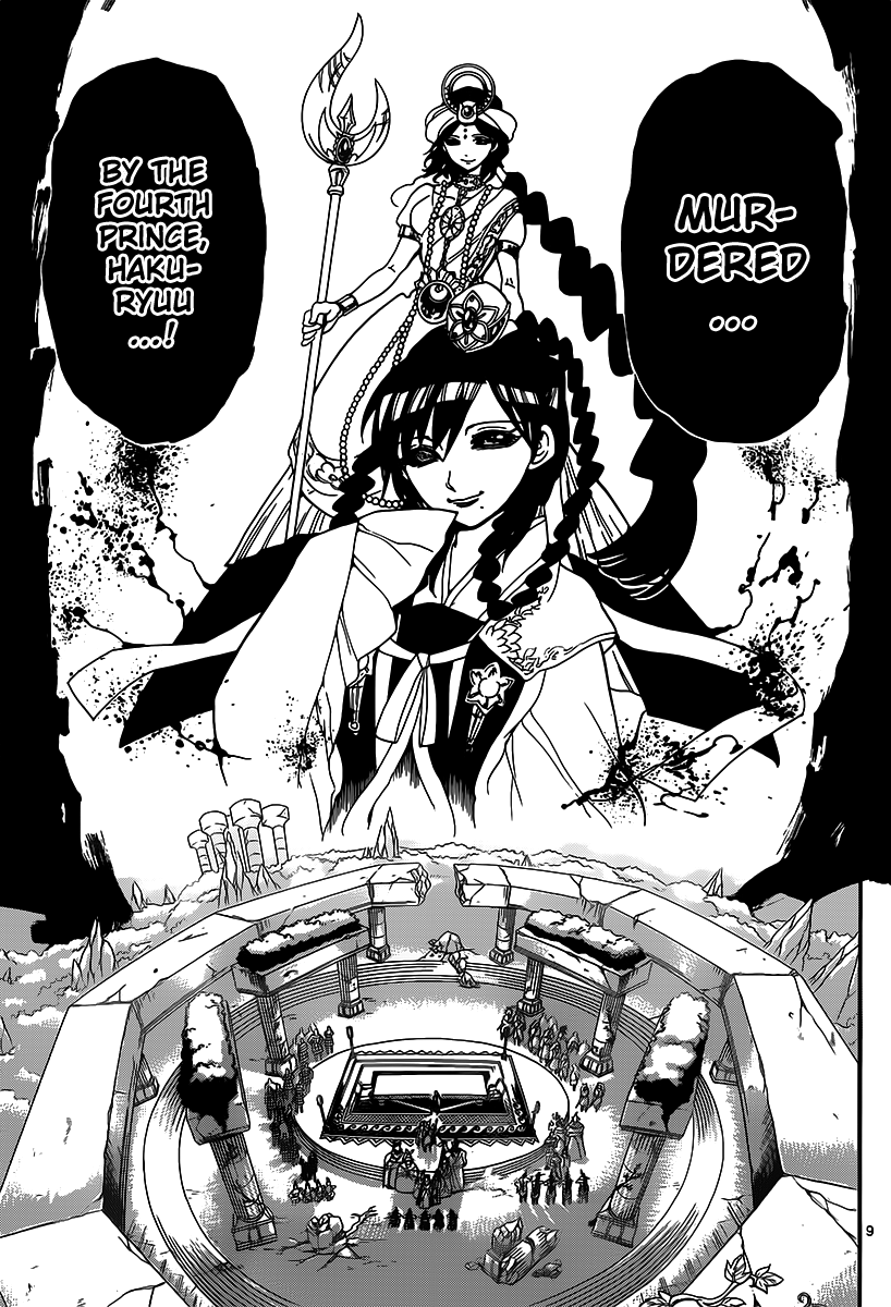 Magi - Labyrinth of Magic Chapter 240 page 11 - Chapter 240: The Black Magi's Answer