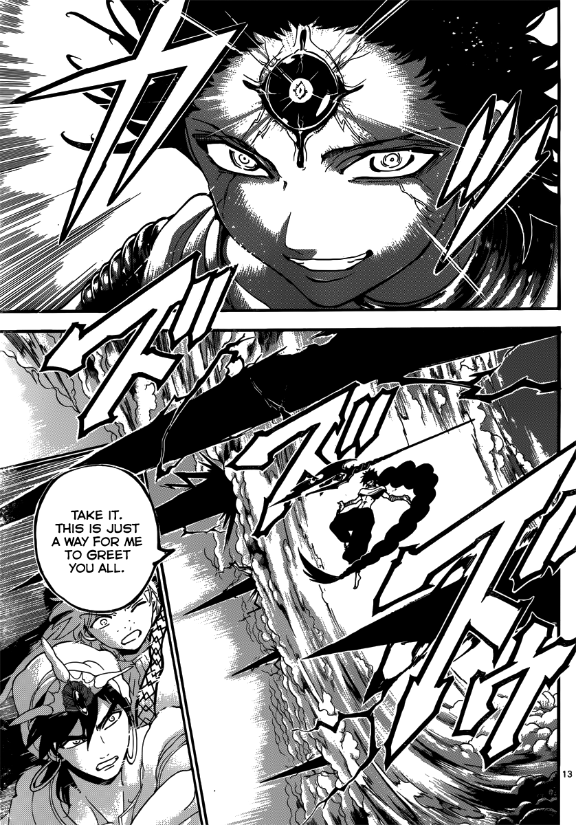 Magi - Labyrinth of Magic Chapter 240 page 15 - Chapter 240: The Black Magi's Answer