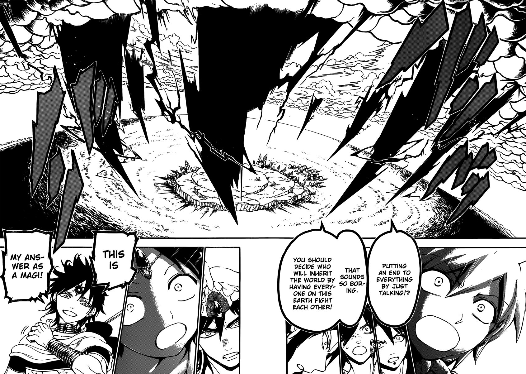 Magi - Labyrinth of Magic Chapter 240 page 16 - Chapter 240: The Black Magi's Answer