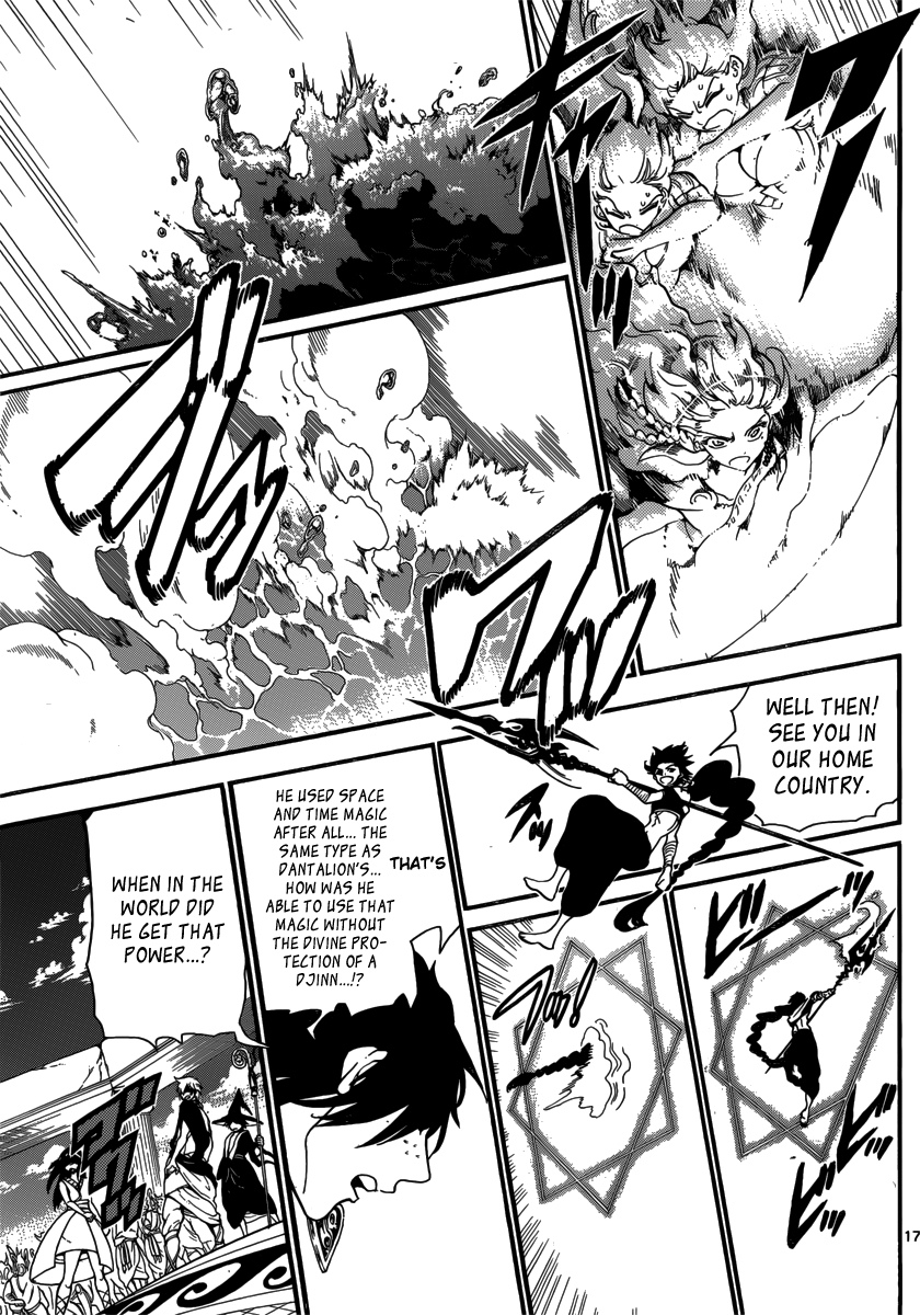 Magi - Labyrinth of Magic Chapter 240 page 18 - Chapter 240: The Black Magi's Answer