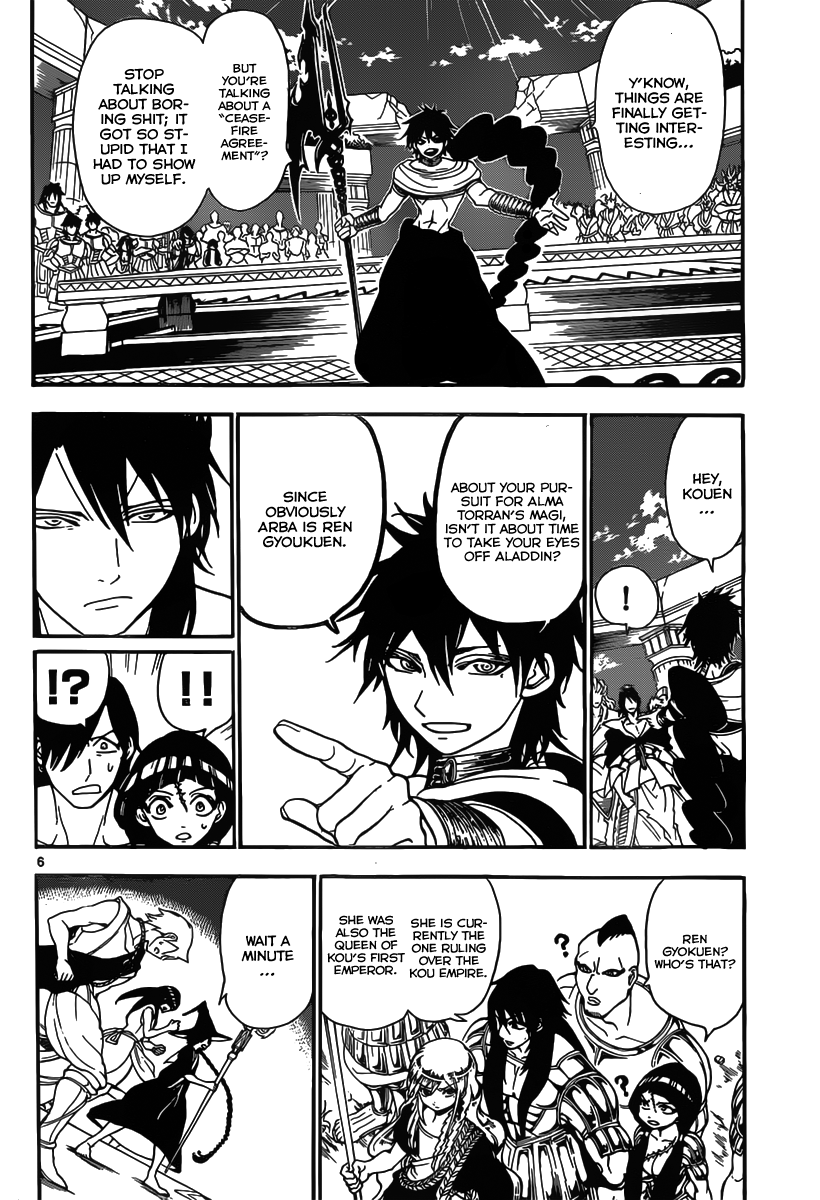 Magi - Labyrinth of Magic Chapter 240 page 8 - Chapter 240: The Black Magi's Answer