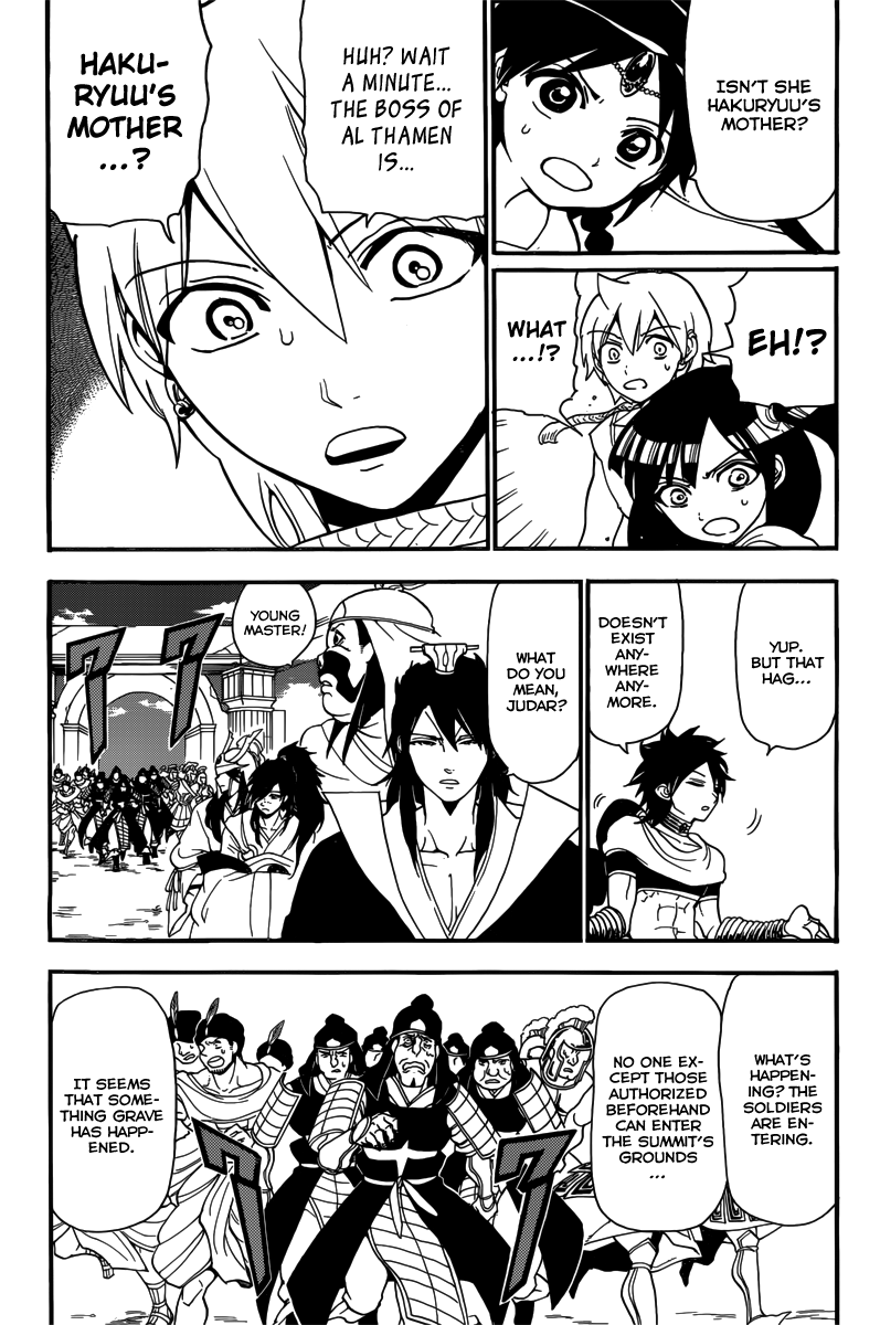 Magi - Labyrinth of Magic Chapter 240 page 9 - Chapter 240: The Black Magi's Answer