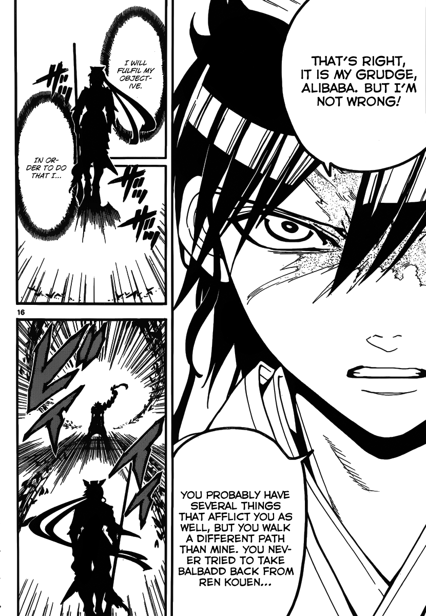Magi - Labyrinth of Magic Chapter 242 page 18 - Chapter 242: Hakuryuu's Determination
