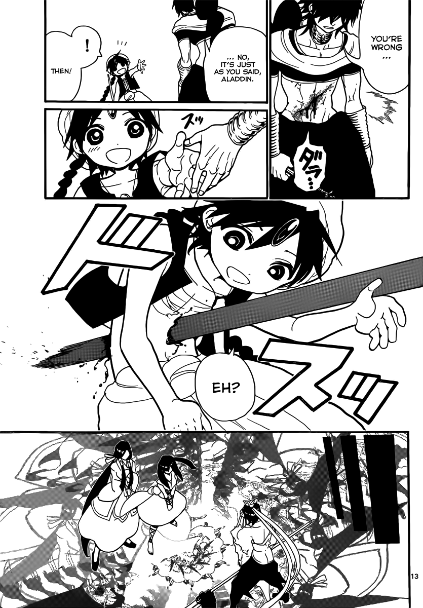 Magi - Labyrinth of Magic Chapter 243 page 15 - Chapter 243: The Djinn of Truth and Conviction