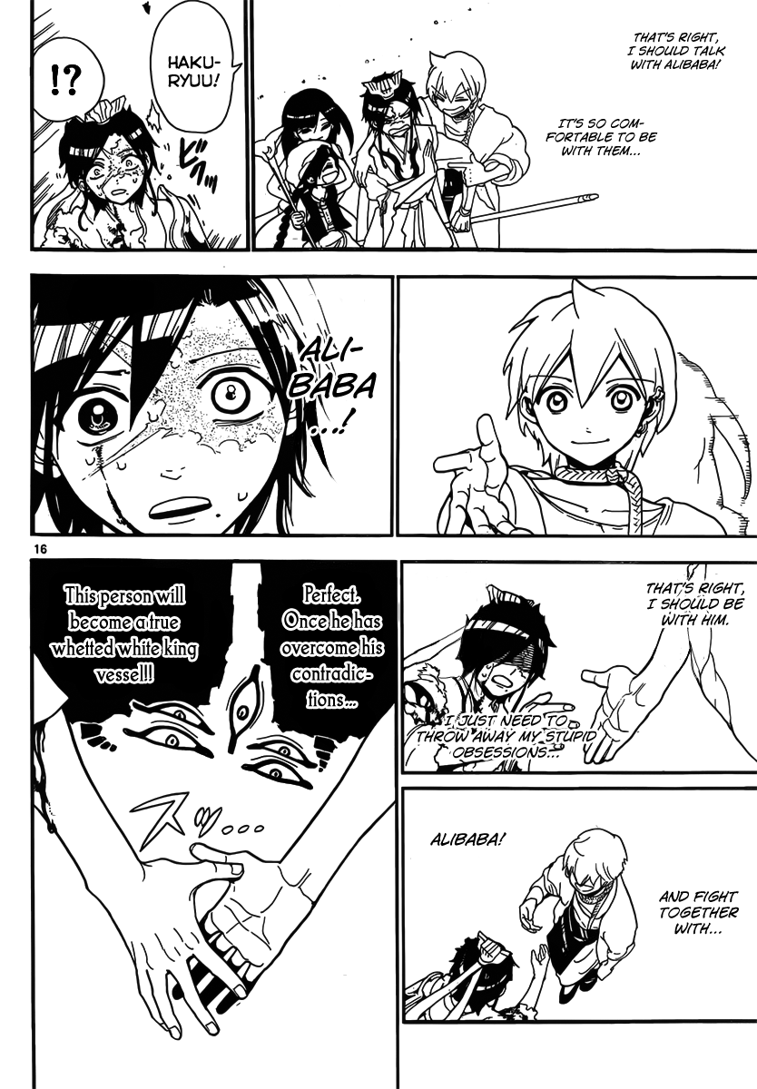 Magi - Labyrinth of Magic Chapter 243 page 18 - Chapter 243: The Djinn of Truth and Conviction