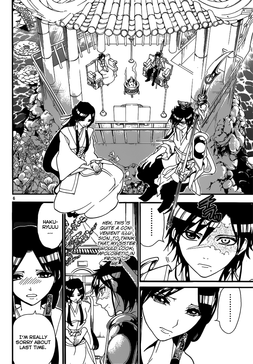 Magi - Labyrinth of Magic Chapter 243 page 8 - Chapter 243: The Djinn of Truth and Conviction