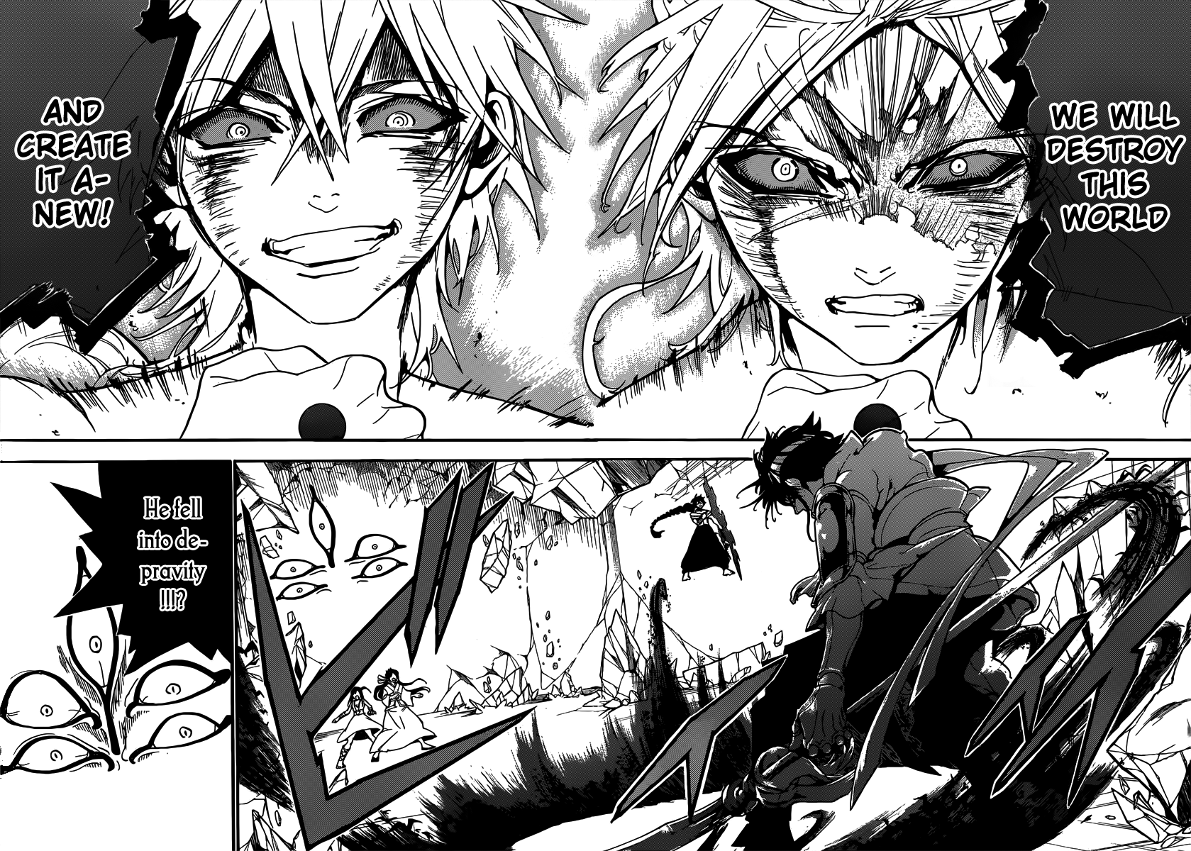 Magi - Labyrinth of Magic Chapter 244 page 13 - Chapter 244: The Black King Vessel