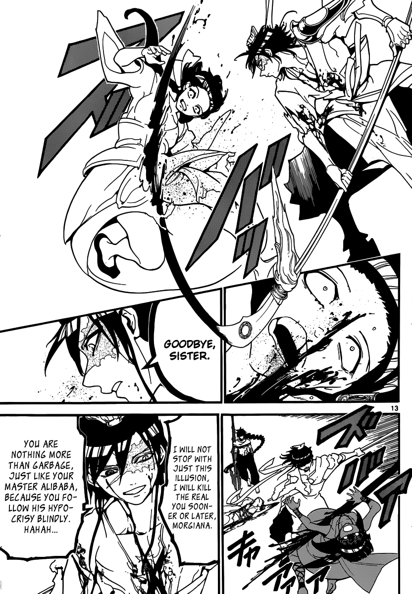 Magi - Labyrinth of Magic Chapter 244 page 15 - Chapter 244: The Black King Vessel