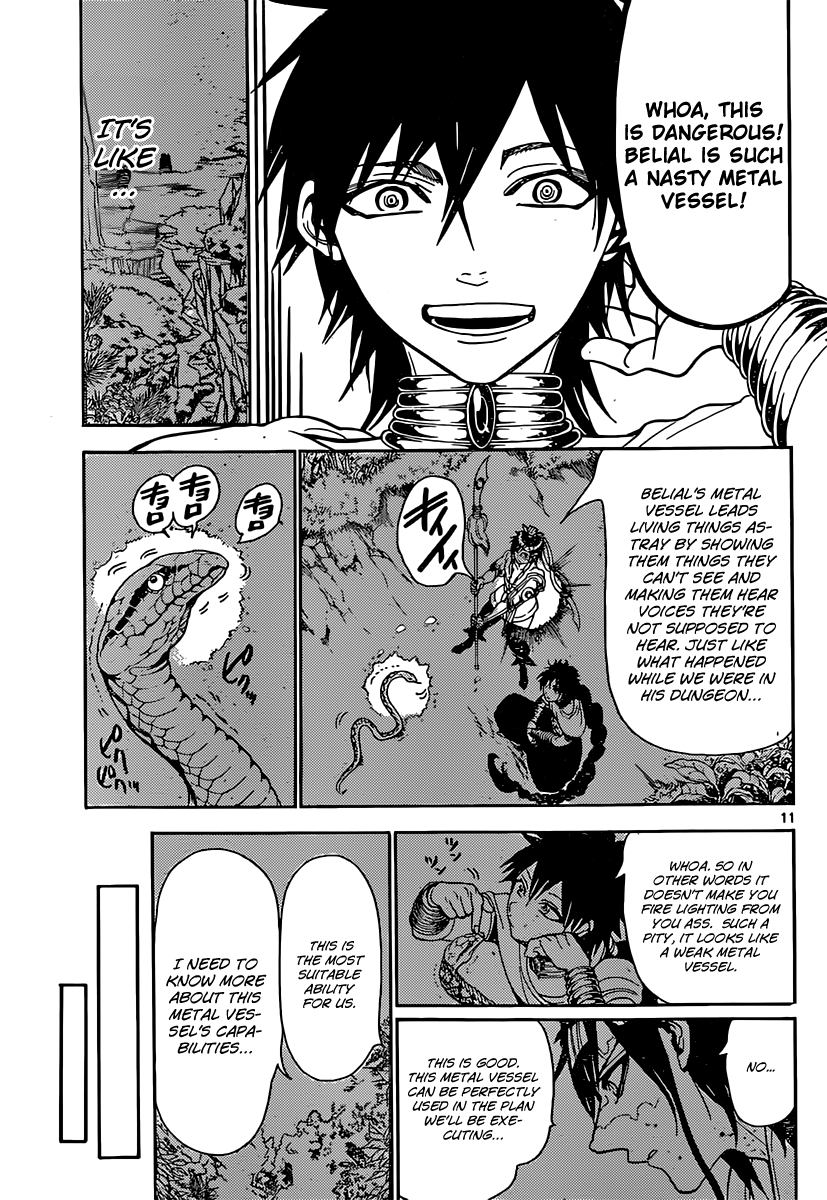 Magi - Labyrinth of Magic Chapter 245 page 13 - Chapter 245: The Power of the New Djinn