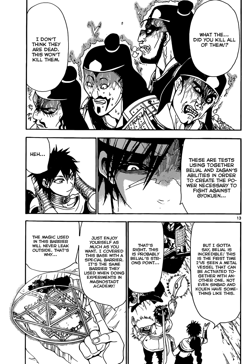Magi - Labyrinth of Magic Chapter 245 page 15 - Chapter 245: The Power of the New Djinn