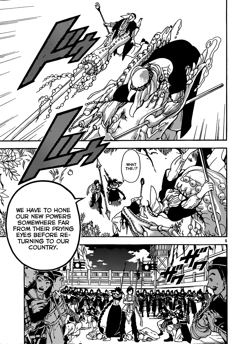 Magi - Labyrinth of Magic Chapter 245 page 7 - Chapter 245: The Power of the New Djinn