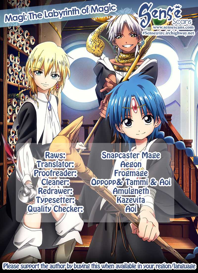 Magi - Labyrinth of Magic Chapter 246 page 1 - Chapter 246: The Admonition of Phenex