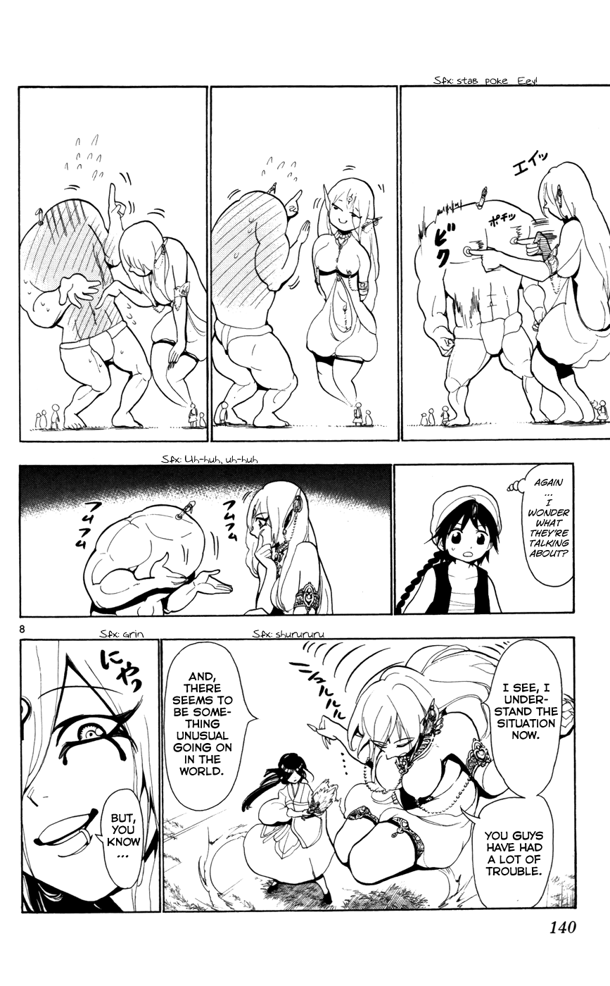 Magi - Labyrinth of Magic Chapter 25 page 10 - Chapter 25: Paimon