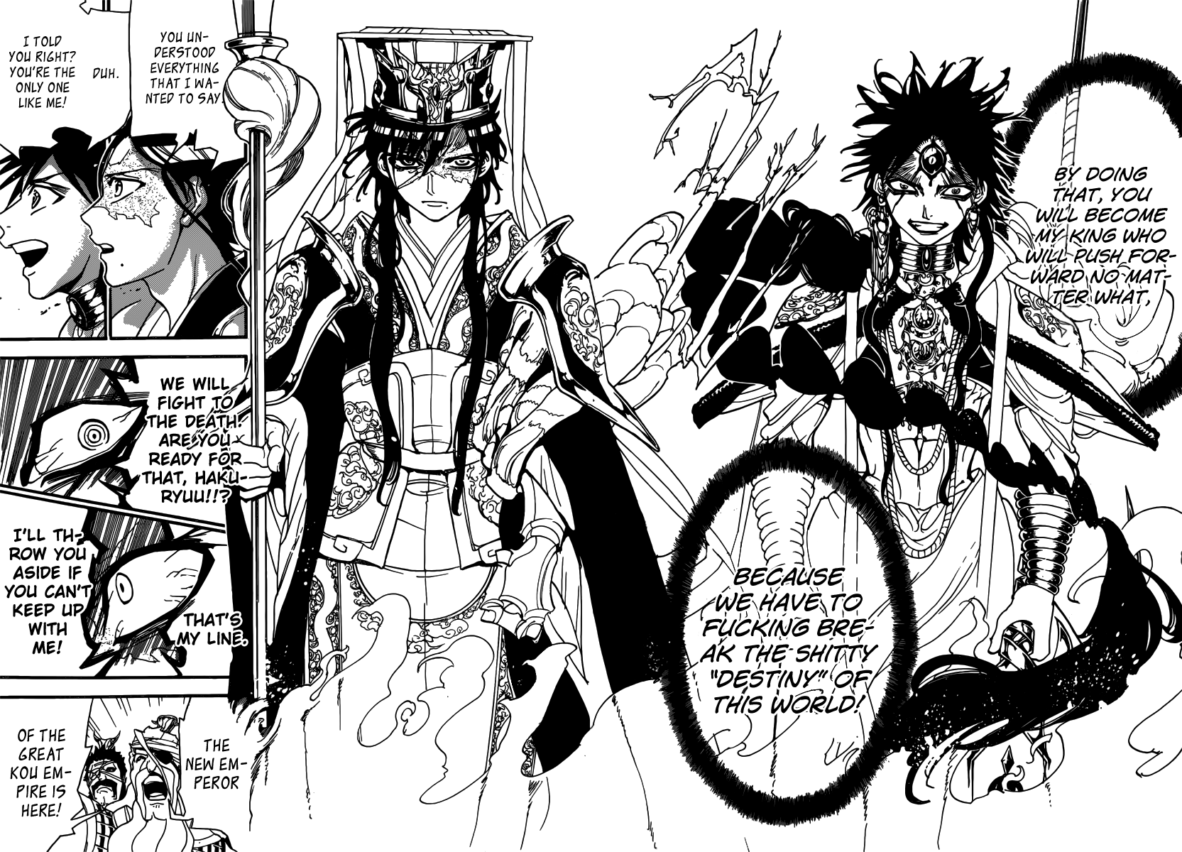 Magi - Labyrinth of Magic Chapter 250 page 18 - Chapter 250: The New Emperor