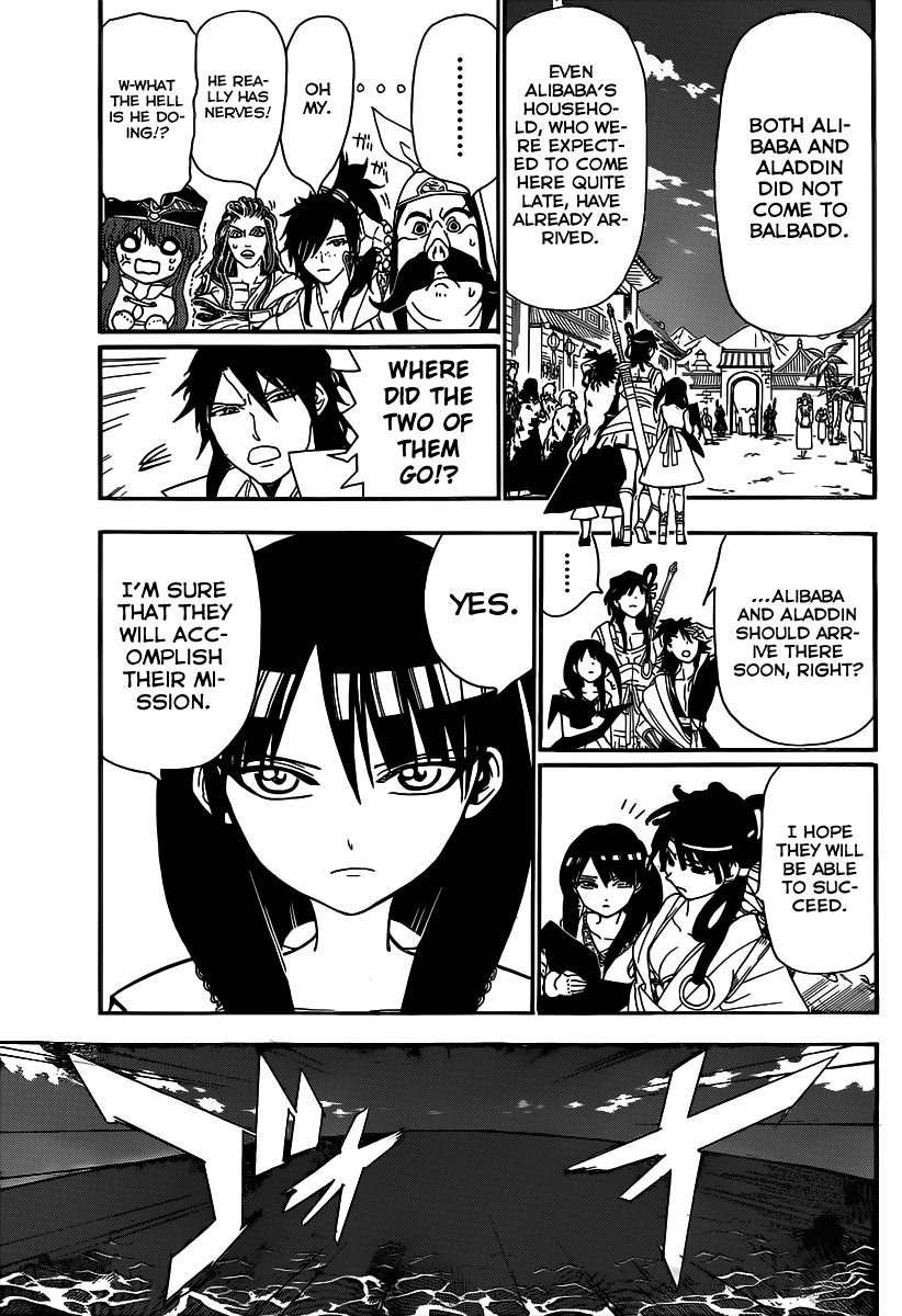 Magi - Labyrinth of Magic Chapter 251 page 11 - Chapter 251: Hakuryuu's Imperial Edict