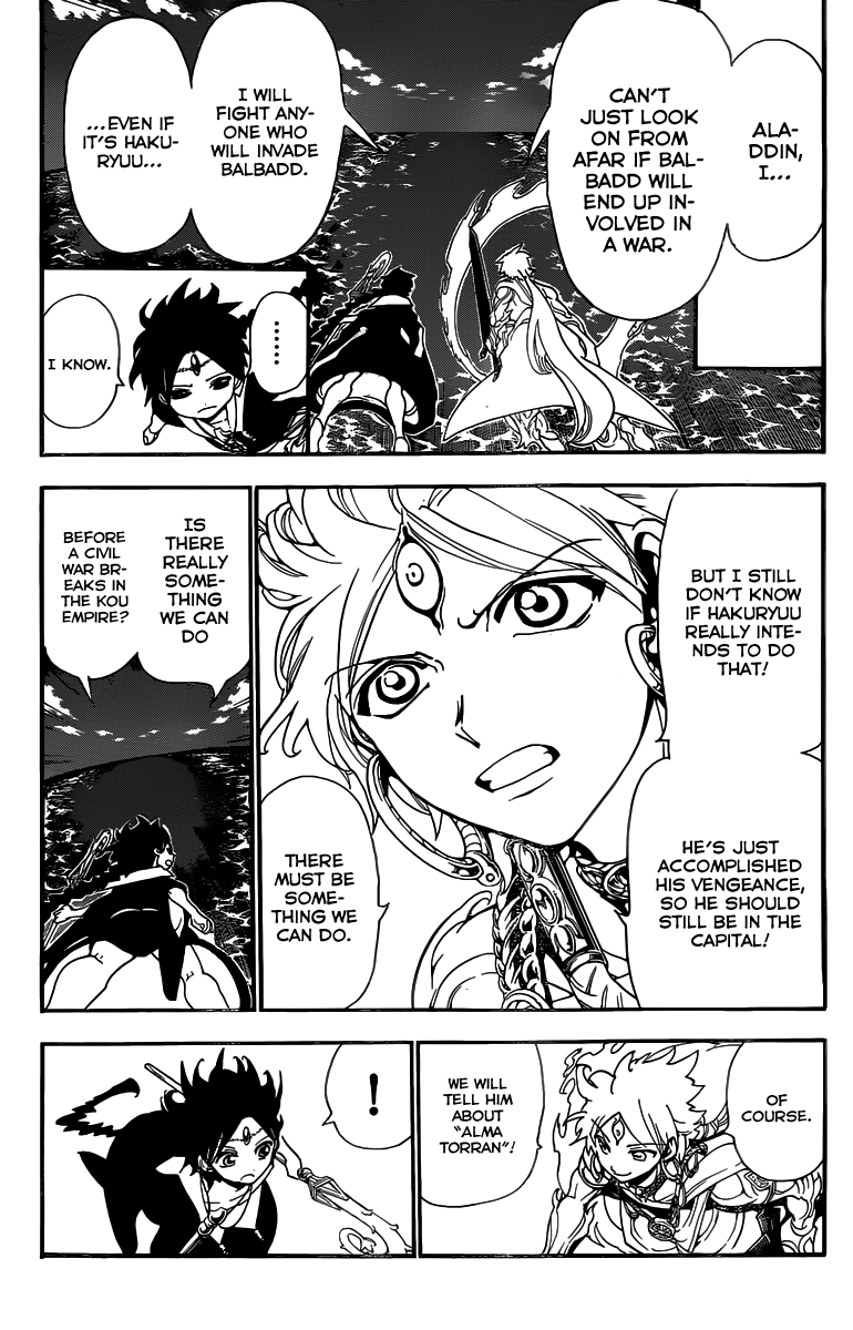 Magi - Labyrinth of Magic Chapter 251 page 13 - Chapter 251: Hakuryuu's Imperial Edict