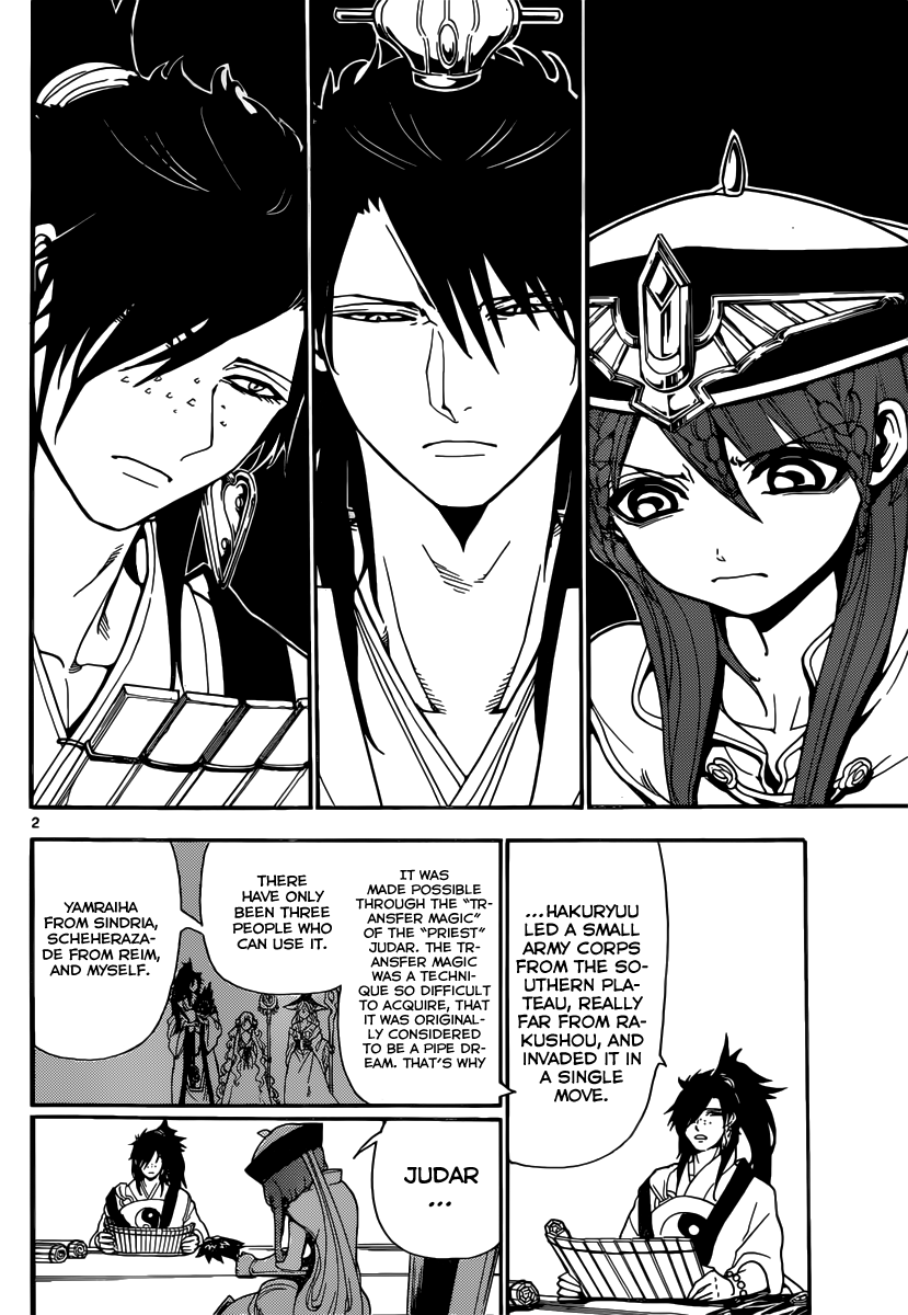Magi - Labyrinth of Magic Chapter 251 page 4 - Chapter 251: Hakuryuu's Imperial Edict