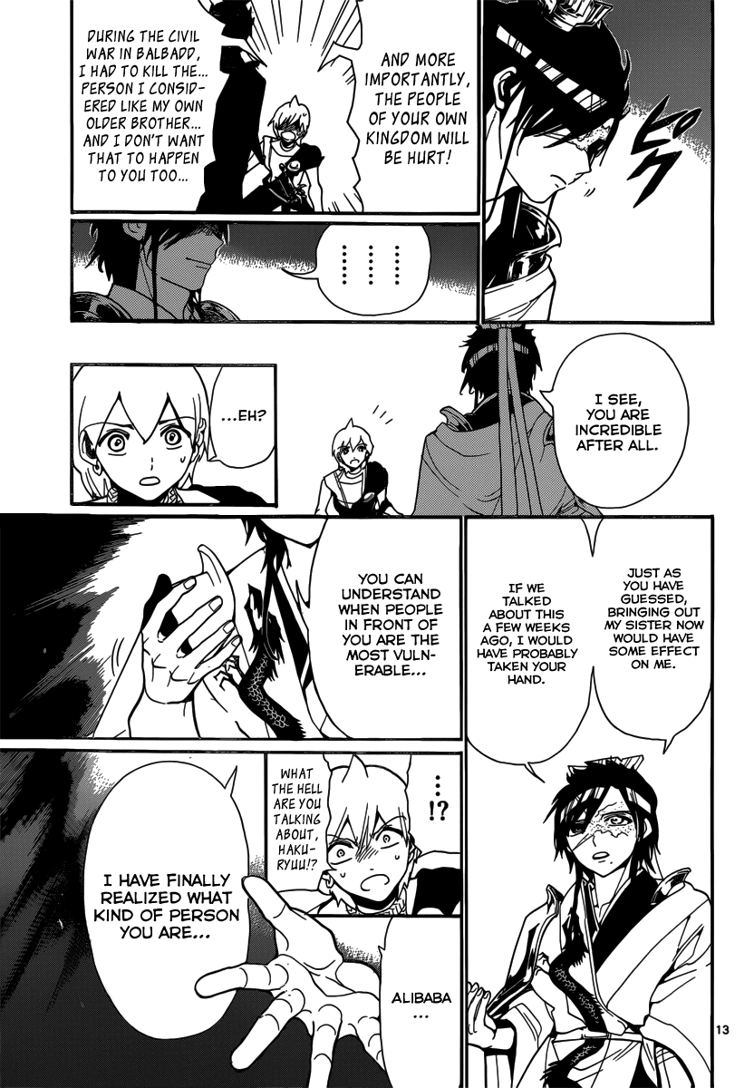 Magi - Labyrinth of Magic Chapter 252 page 15 - Chapter 252: The Reunion of Two King Vessels
