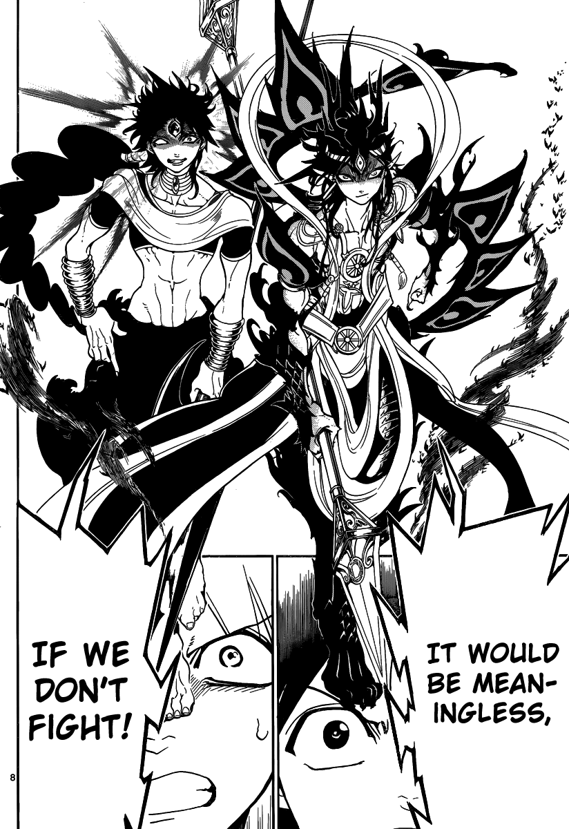 Magi - Labyrinth of Magic Chapter 253 page 10 - Chapter 253: An Unyielding Battle