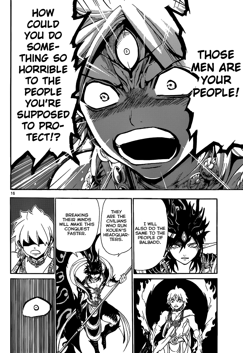 Magi - Labyrinth of Magic Chapter 253 page 18 - Chapter 253: An Unyielding Battle
