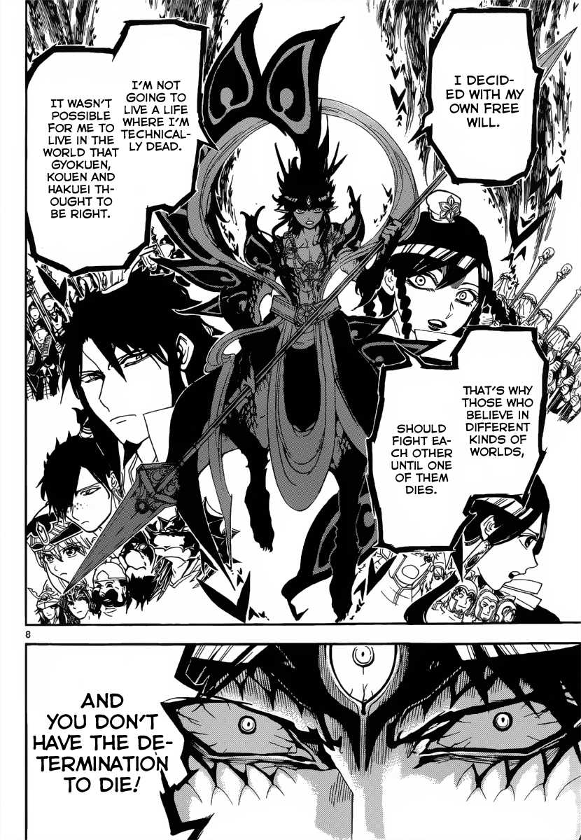 Magi - Labyrinth of Magic Chapter 254 page 11 - Chapter 254: The Determination to Not Turn Back
