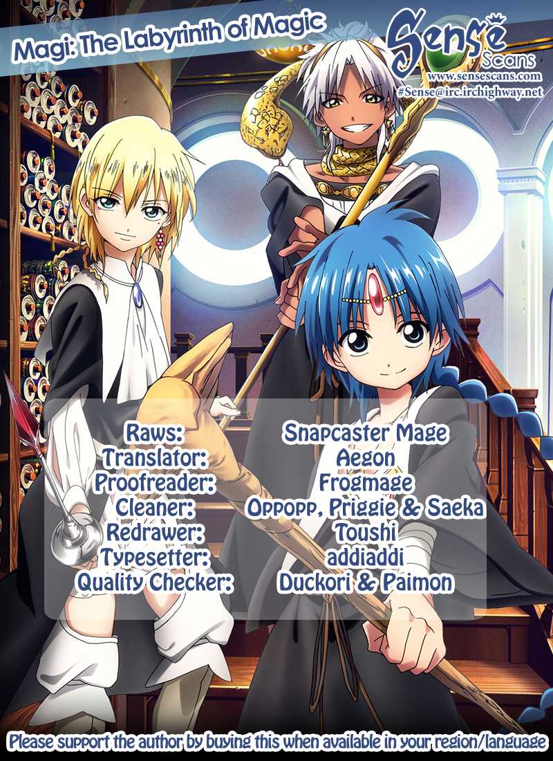 Magi - Labyrinth of Magic Chapter 255 page 1 - Chapter 255: The Power of Omniscience